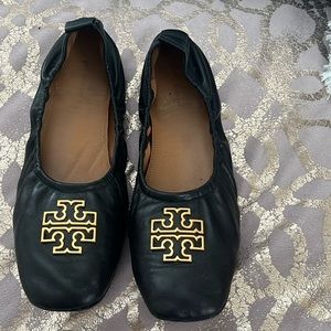 Tory Burch Britten Ballet Sheep Plume